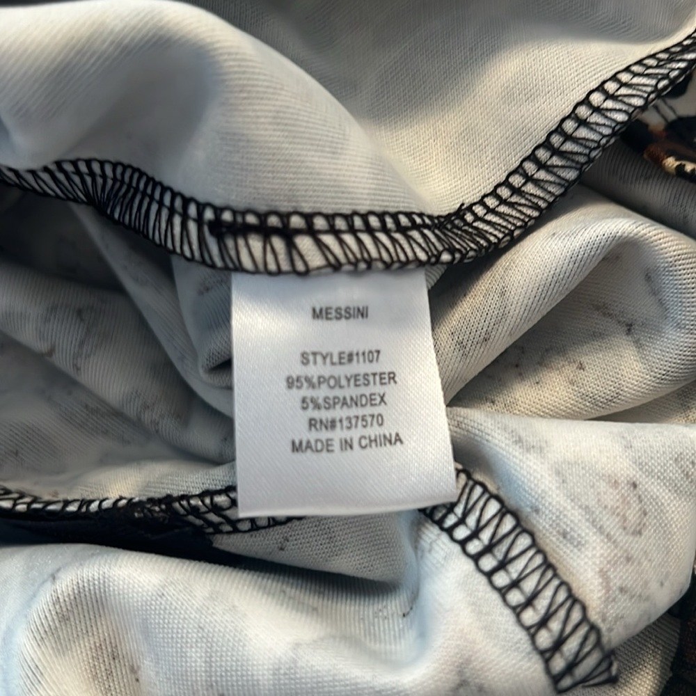 Messini Leopard Print Pleated Stretch A-Line Skir… - image 7